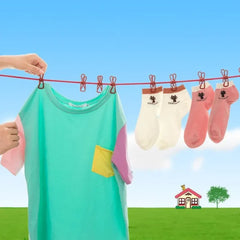 Clip & Hang 185cm Portable Clothesline