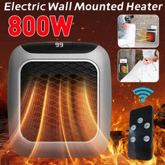 Turbo Mini Electric Heater Wall Mounted 800W