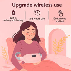 Women Period Pain Cramp Relief Belt