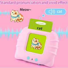 Interactive Flashcard Reader for Kids – Fun Vocabulary & Phonics Learning Toy