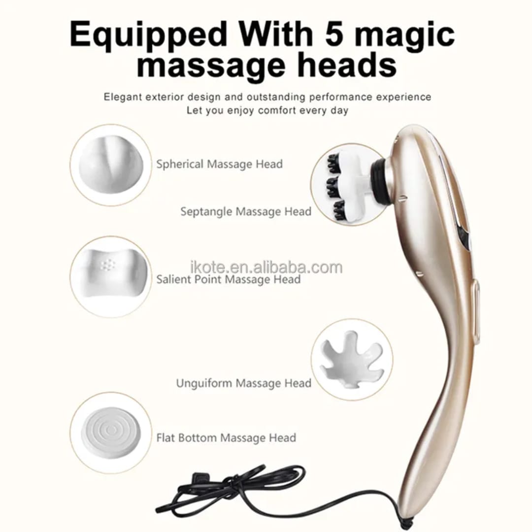 Massage Hammer Multi-functional Electric Massage Stick Handheld Cervical Massage Machine