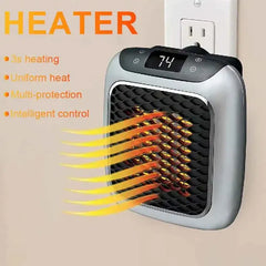 Turbo Mini Electric Heater Wall Mounted 800W