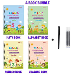 Pack of 04 Magic Practice Copybook