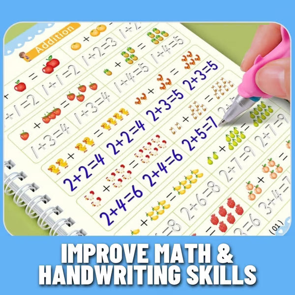 Pack of 04 Magic Practice Copybook